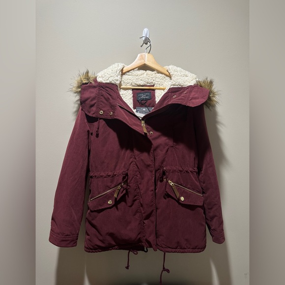 Sherpa lined winter coat - Picture 4 of 11